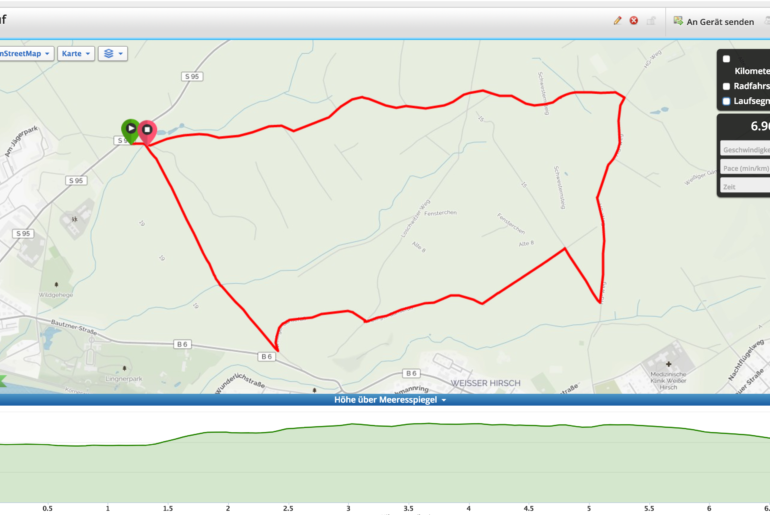 Garmin Connect - Route erstellen