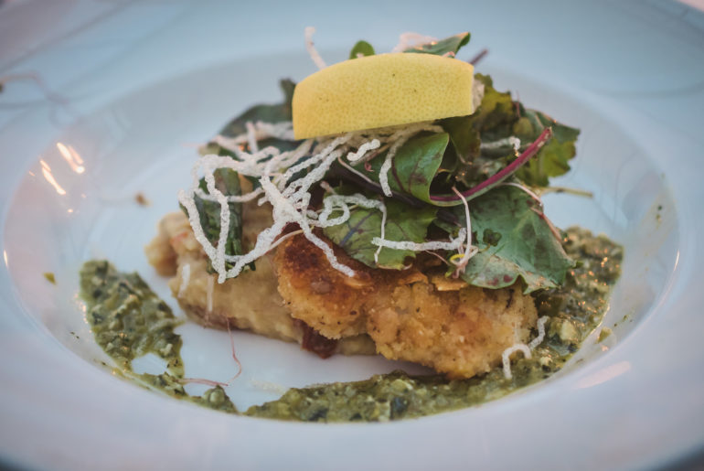Catfish im knusprigen Nacho-Mantel